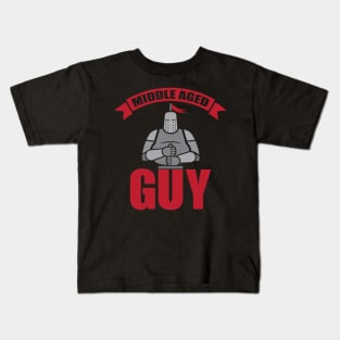 Middle Aged guy Kids T-Shirt